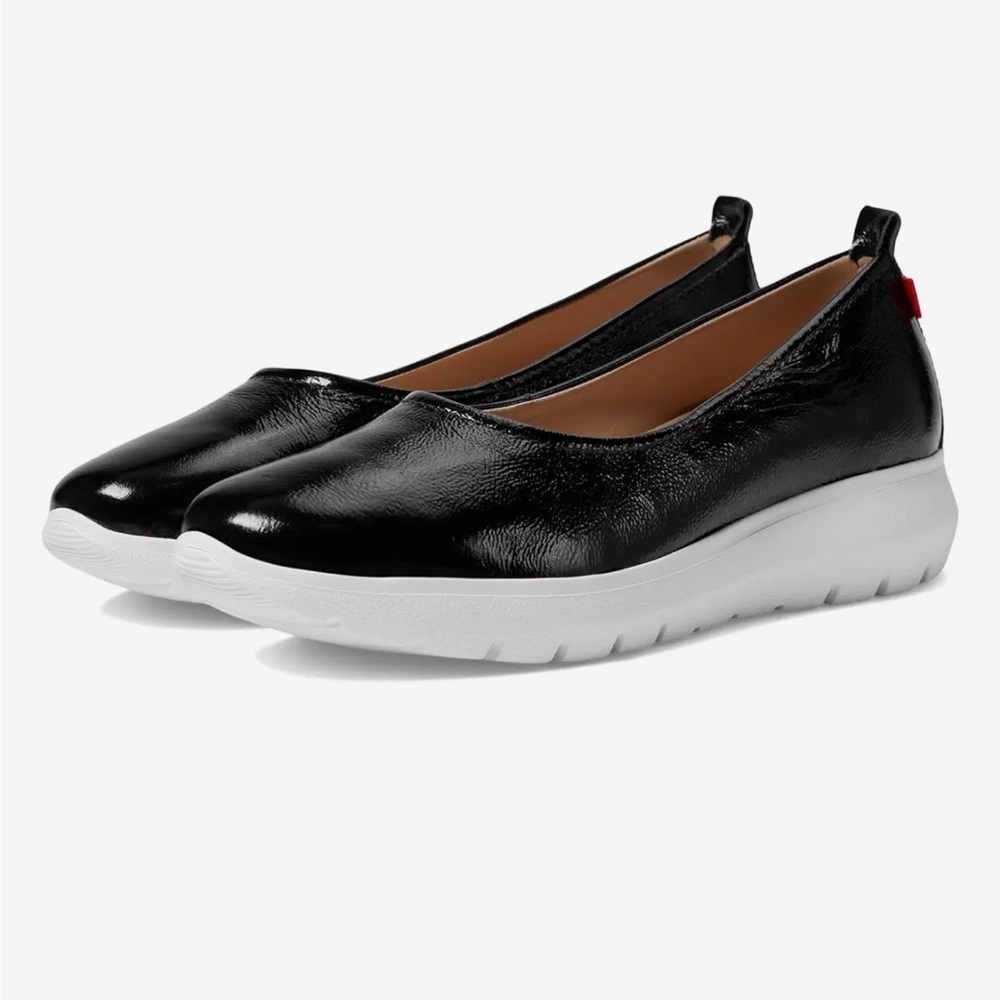 NEW MARC JOSEPH‎ Jamie Street Patent Leather Slip On Flats Size 7.5